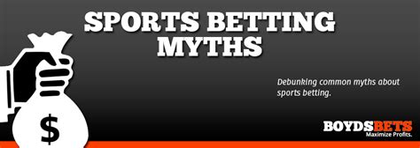 9 Important Sports Betting Facts and Myths You Need to Know.